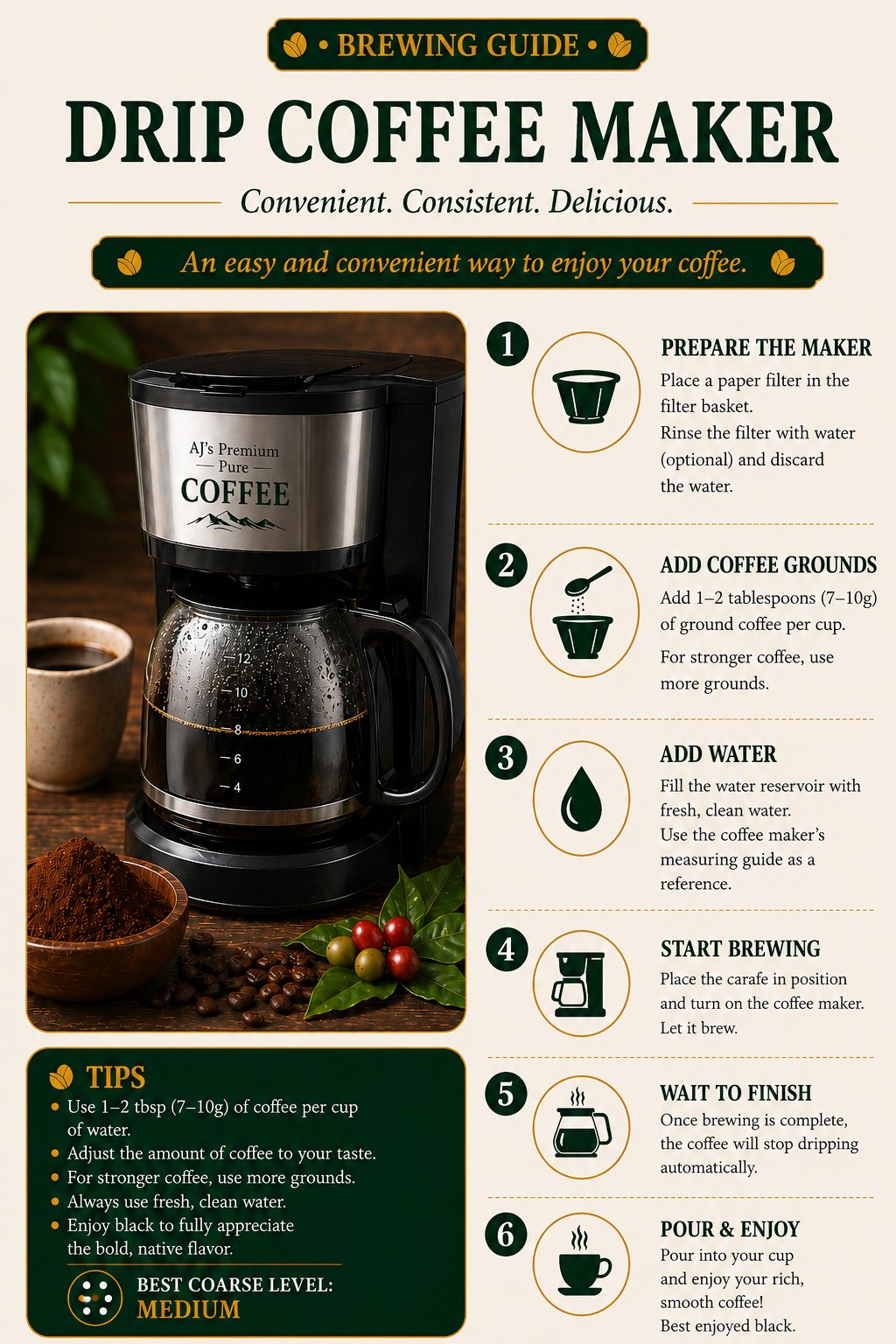 Drip Coffee Maker